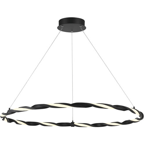 Convolution LED 36.25 inch Coal Pendant Ceiling Light, Island Light