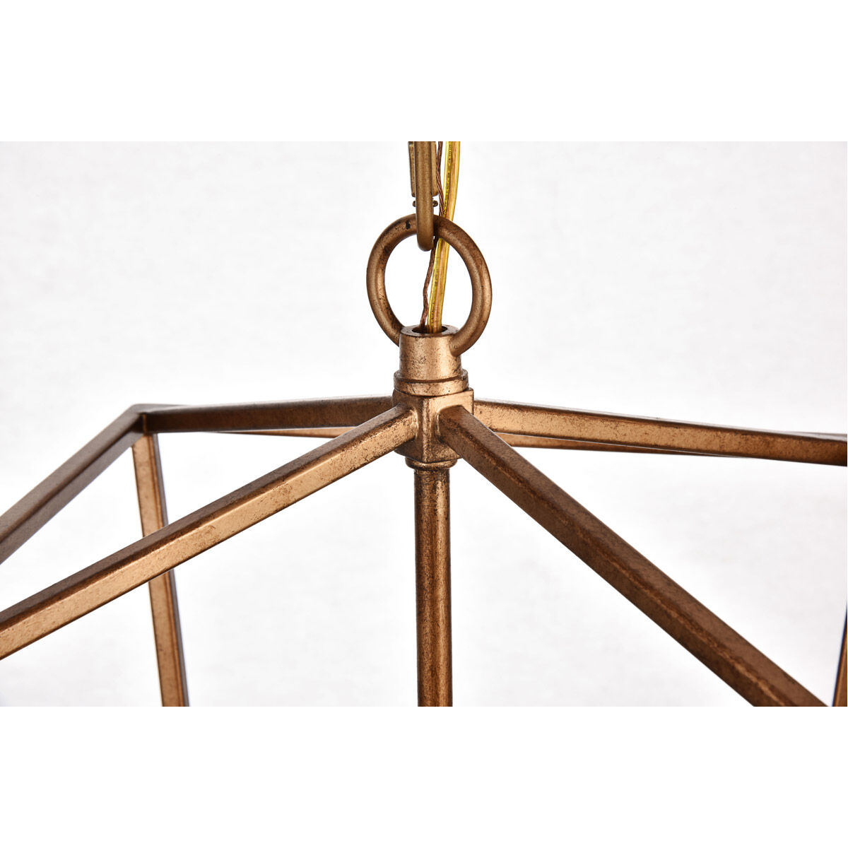 Maddox 1 Light 10 inch Vintage Gold Pendant Ceiling Light