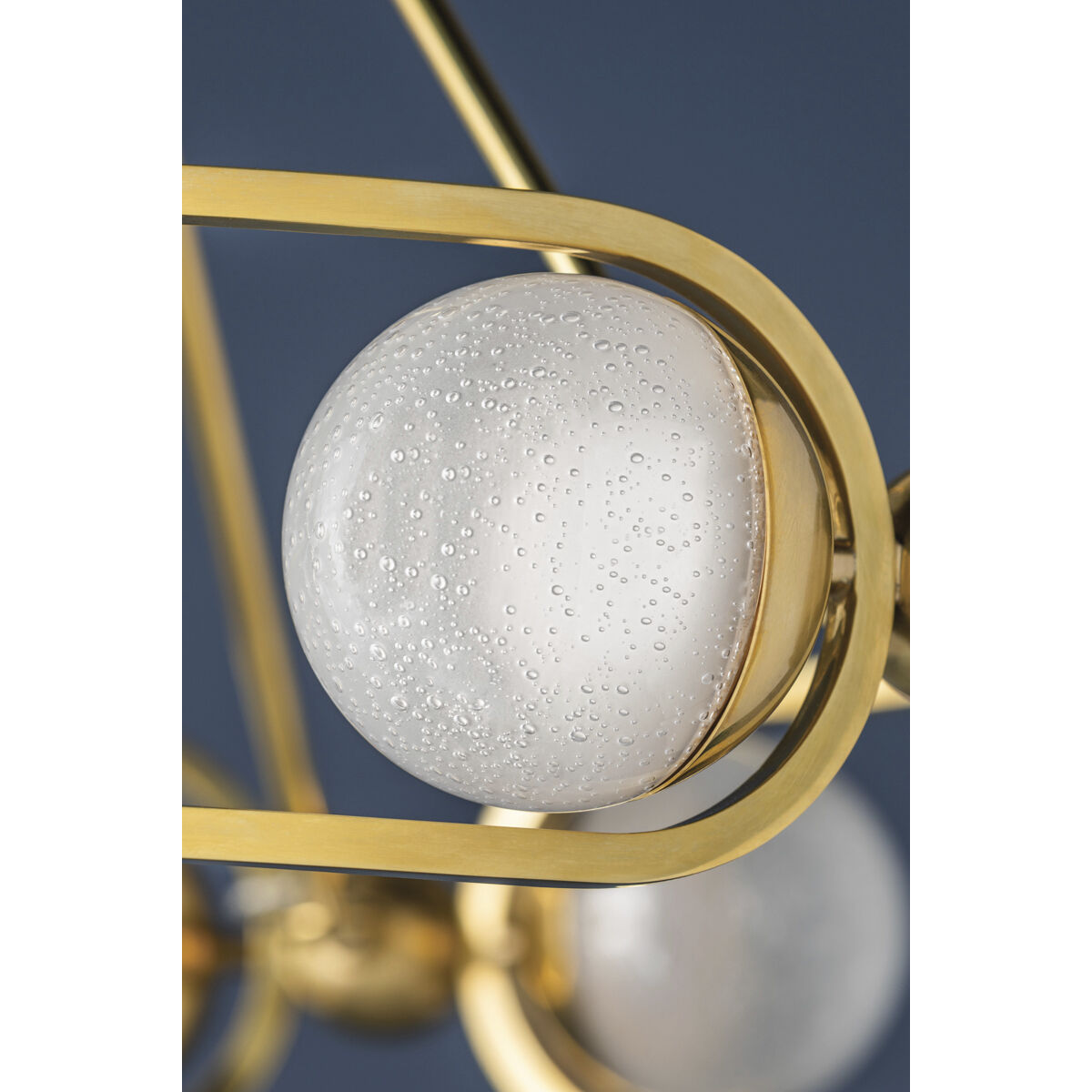 Hartford LED 30.5 inch Aged Brass Chandelier Ceiling Light