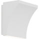 Cornice Wall Sconce Wall Light in 3000K, White, dweLED