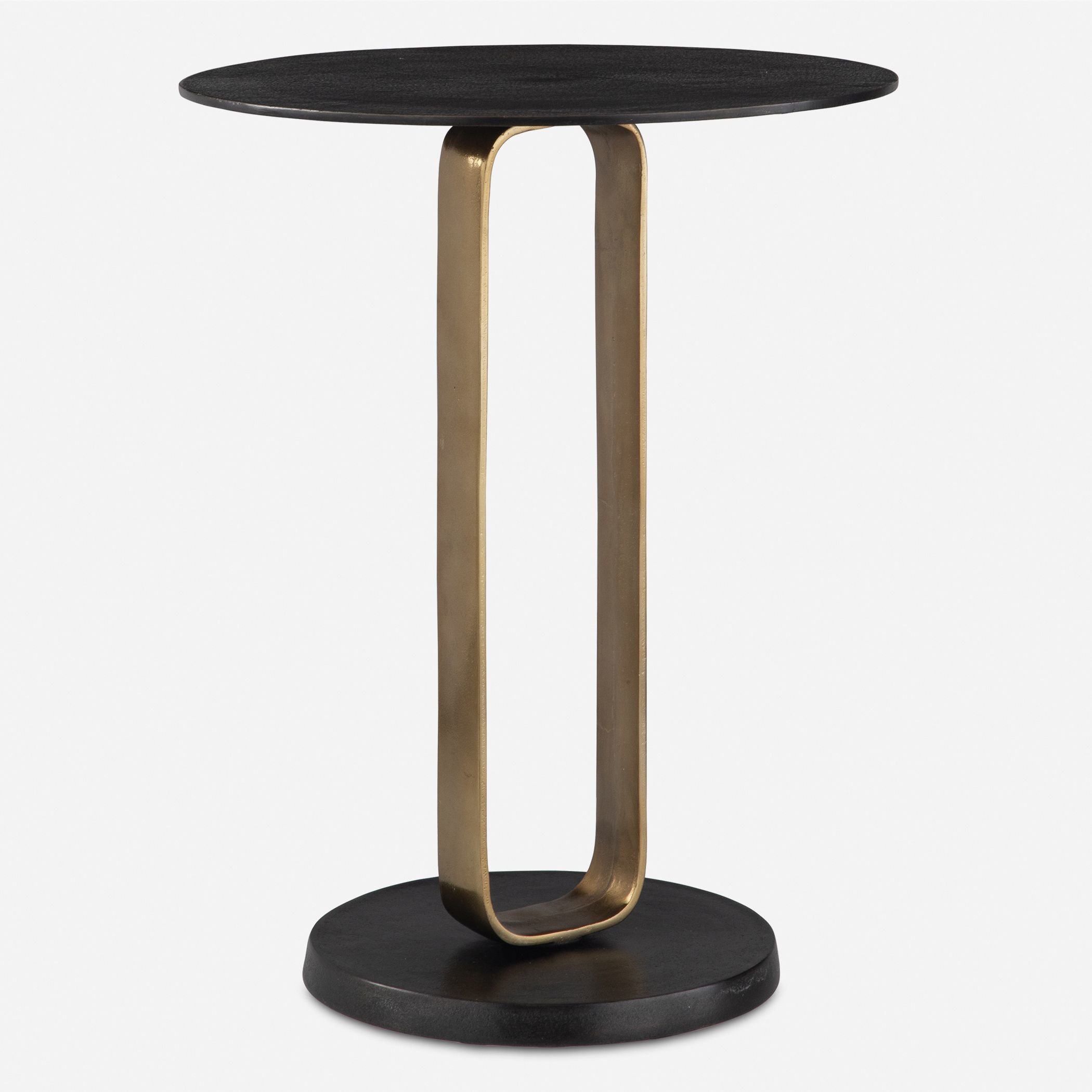 Aperture 23 X 17.3 inch Brass and Brass Accent Table