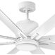 Vantage 66 inch Matte White Smart Fan