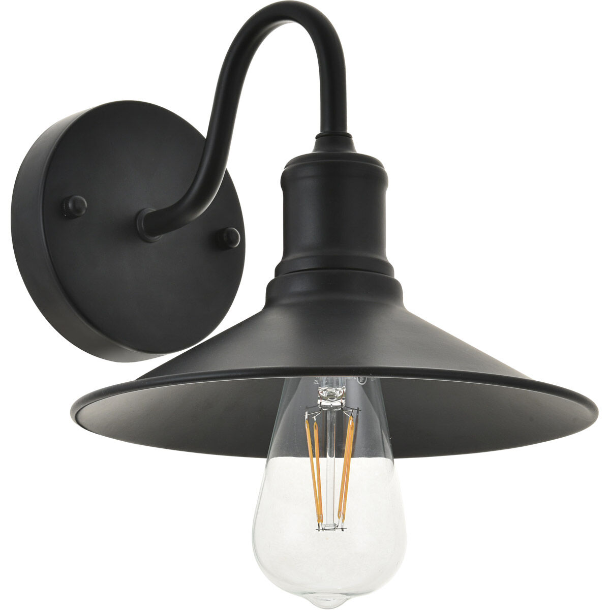 Etude 1 Light 9 inch Black Wall Sconce Wall Light