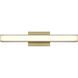Vantage LED 24 inch Ashen Brass Bath Vanity Wall Light