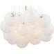 Langford 5 Light 25 inch Legacy Brass Pendant Ceiling Light