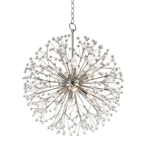 Dunkirk 8 Light 20 inch Polished Nickel Chandelier Ceiling Light