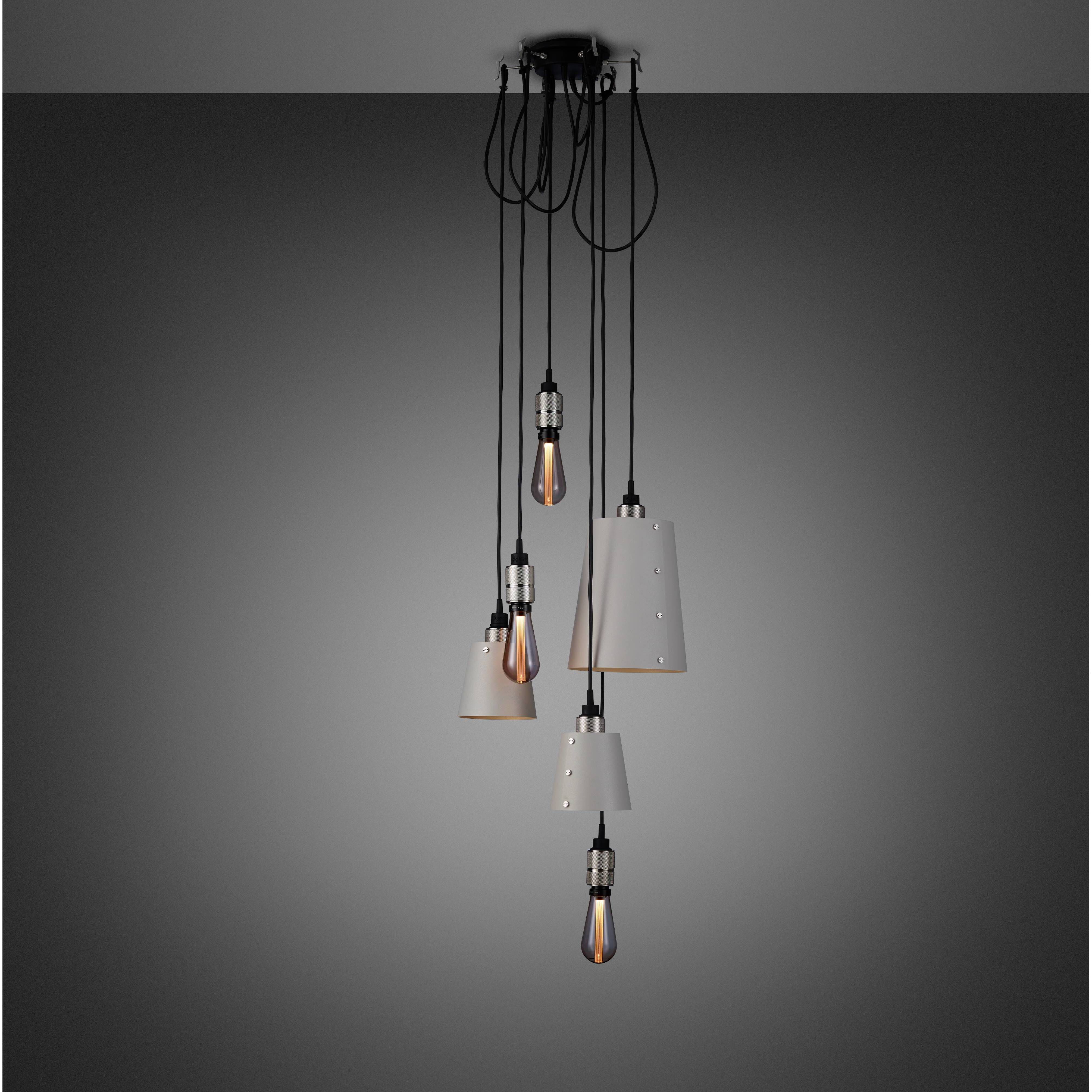 Hooked 6.0 LED 8.27 inch Stone / Steel Pendant Ceiling Light, Mix
