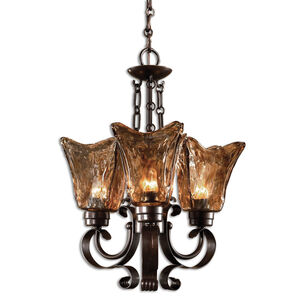 Morton 3 Light 16 inch Oil Rubbed Bronze Chandelier Ceiling Light