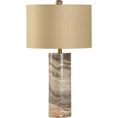 Chelsea House 30 inch 100.00 watt Natural Gray Table Lamp Portable Light
