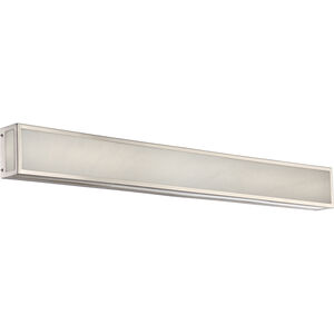 Crate LED 36 inch Brushed Nickel Vanity Light Wall Light
