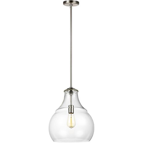 Zola 1 Light 13 inch Satin Nickel Pendant Ceiling Light