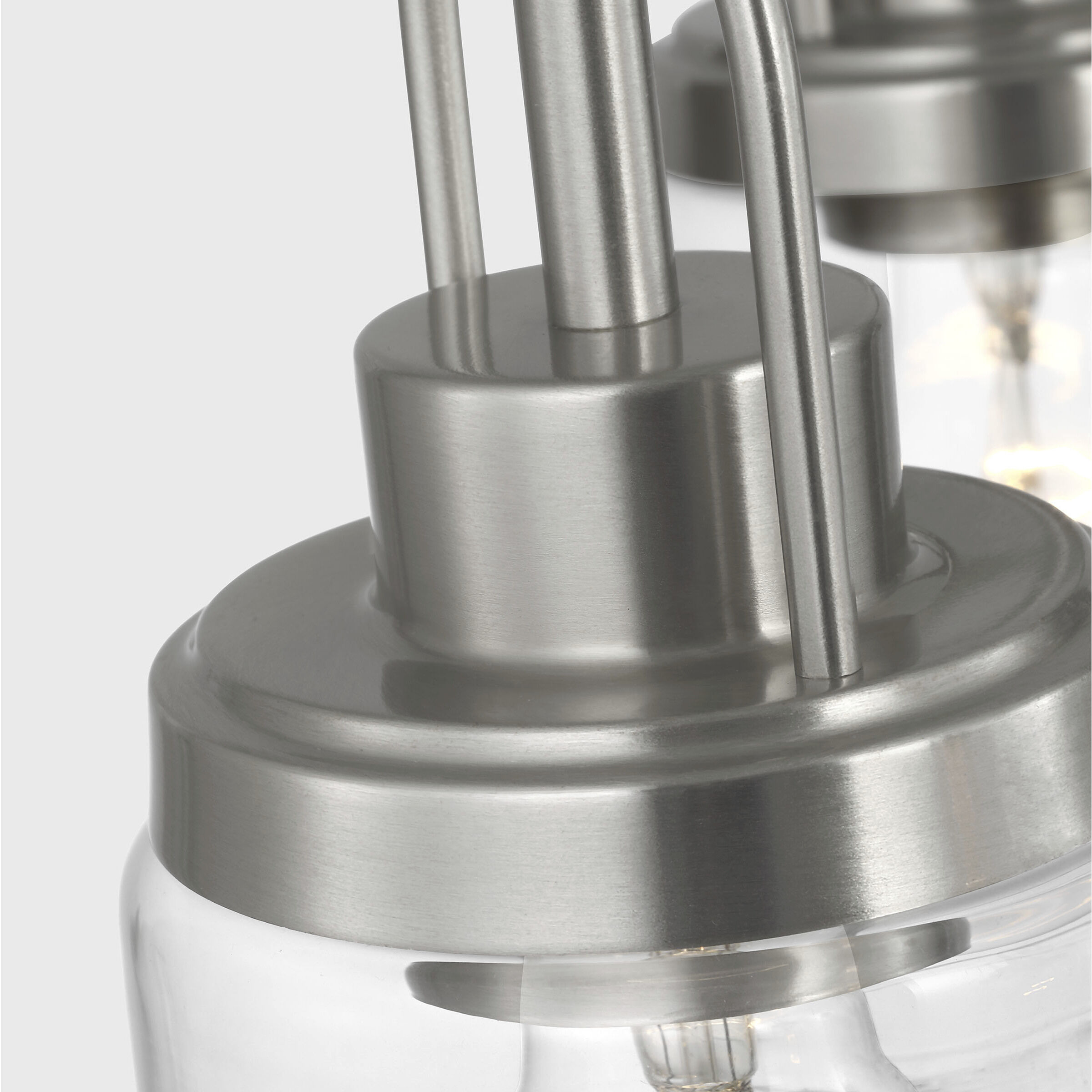 Anders 5 Light 24 inch Brushed Nickel Chandelier Ceiling Light