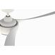 Wrap Custom Matte White 41.9 inch each Fan Blade in 84