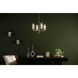 Velestino 4 Light Polished Nickel Chandelier Ceiling Light