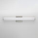 Rail LED 24 inch Satin Nickel Bath Vanity Wall Light