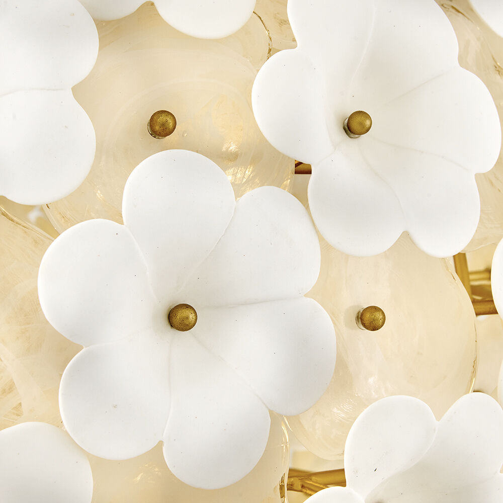 Marianne 7 Light 28 inch Deluxe Gold Chandelier Ceiling Light