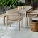 Kirkham 92 X 29.75 inch Cerused Wheat Outdoor Dining Table