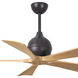 Atlas Irene-5 42 inch Textured Bronze with Light Maple Blades Indoor/Outdoor Ceiling Fan