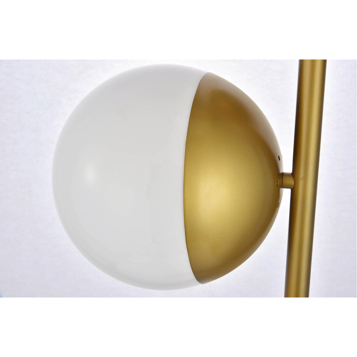 Eclipse 66 inch 40 watt Brass Floor Lamp Portable Light