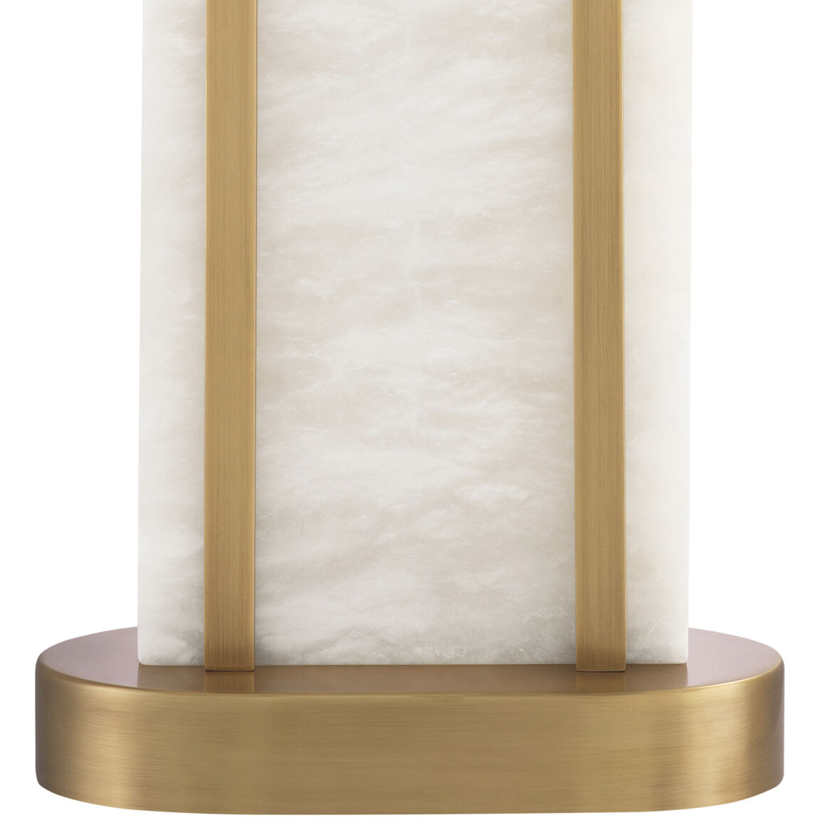 Palladio 26.38 inch Antique Brass with Alabaster Table Lamp Portable Light