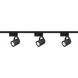 Signature 3 Light Black Track Lighting Ceiling Light