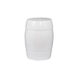 Zella 18 inch White Stool