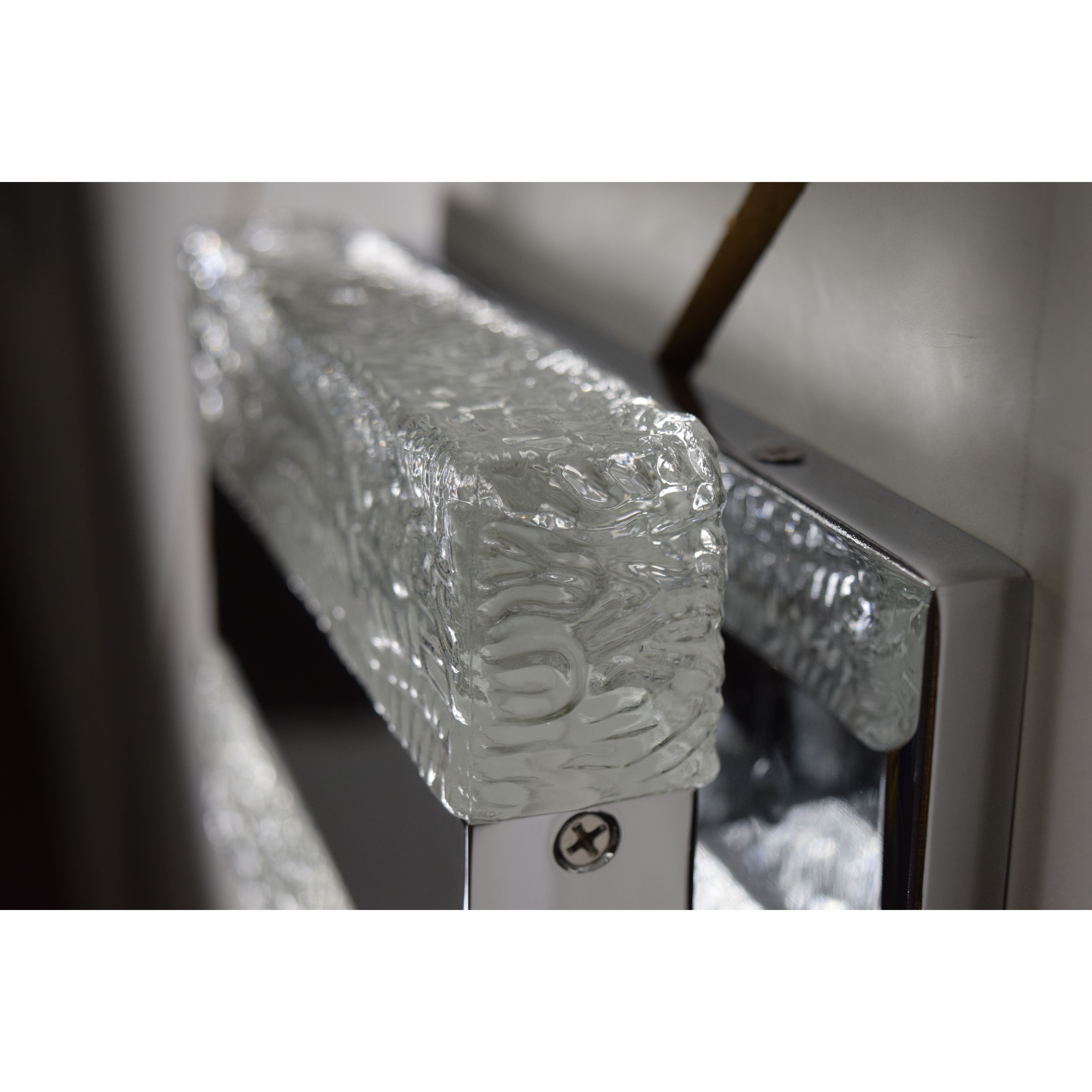 Ice LED 28 inch Polished Chrome Vanity Light Wall Light