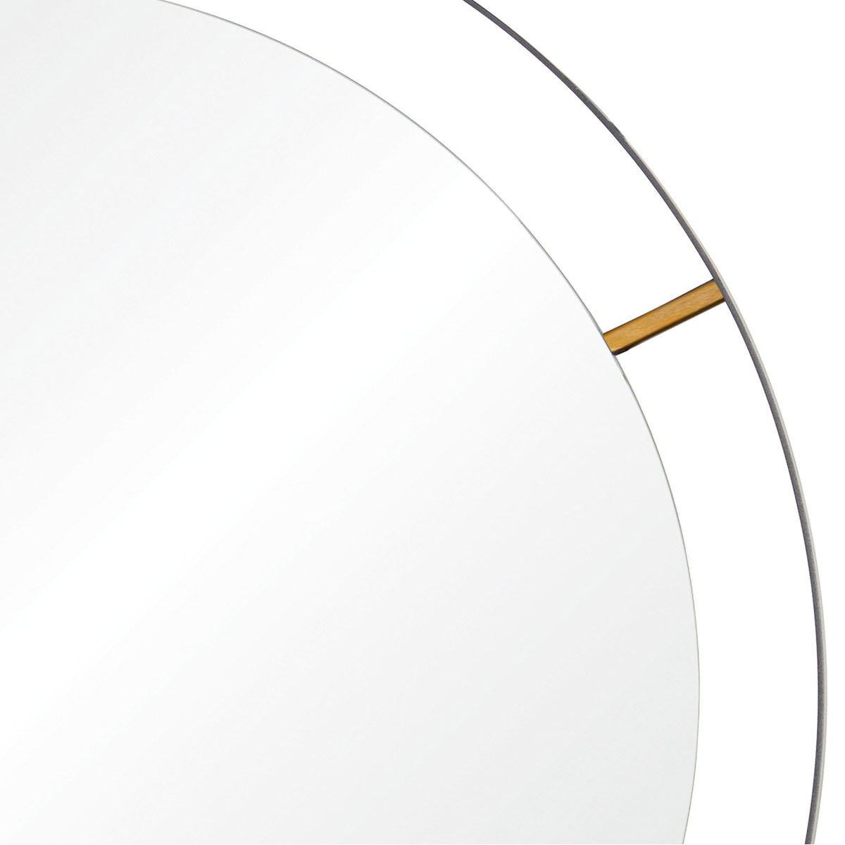 Framed 30 X 30 inch Matte Black Wall Mirror