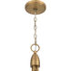 Althira 6 Light 32.75 inch Legacy Brass Pendant Ceiling Light