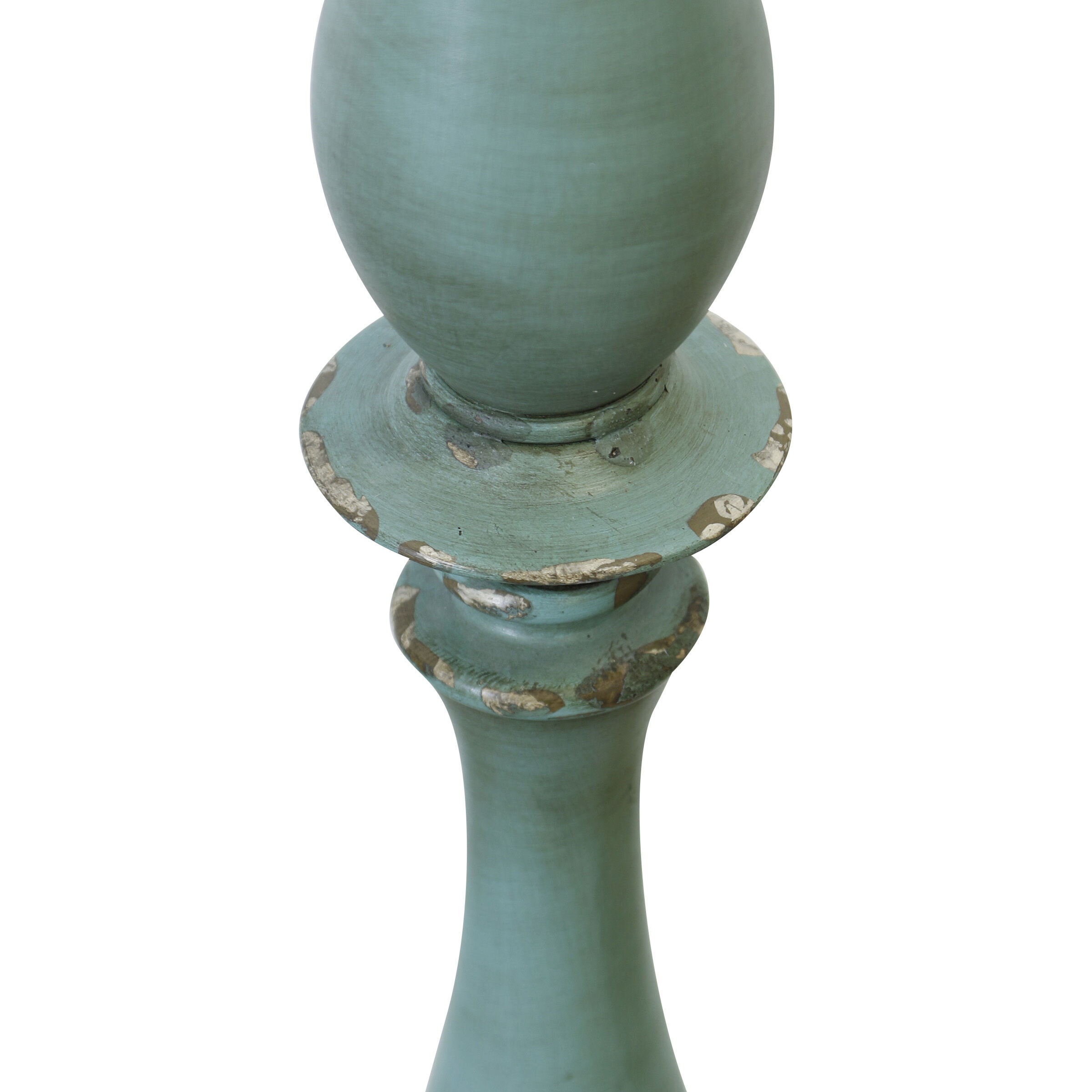 Signature 61 inch 150 watt Distressed Blue Floor Lamp Portable Light