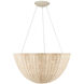 Telos 3 Light 25.75 inch Vanilla Pendant Ceiling Light