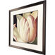 Secret Garden II Red and Pink and Brown and Beige Framed Art, Propac