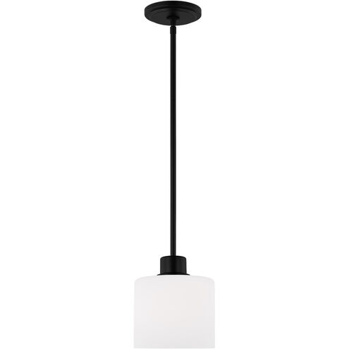 Canfield LED 5.5 inch Midnight Black Mini-Pendant Ceiling Light