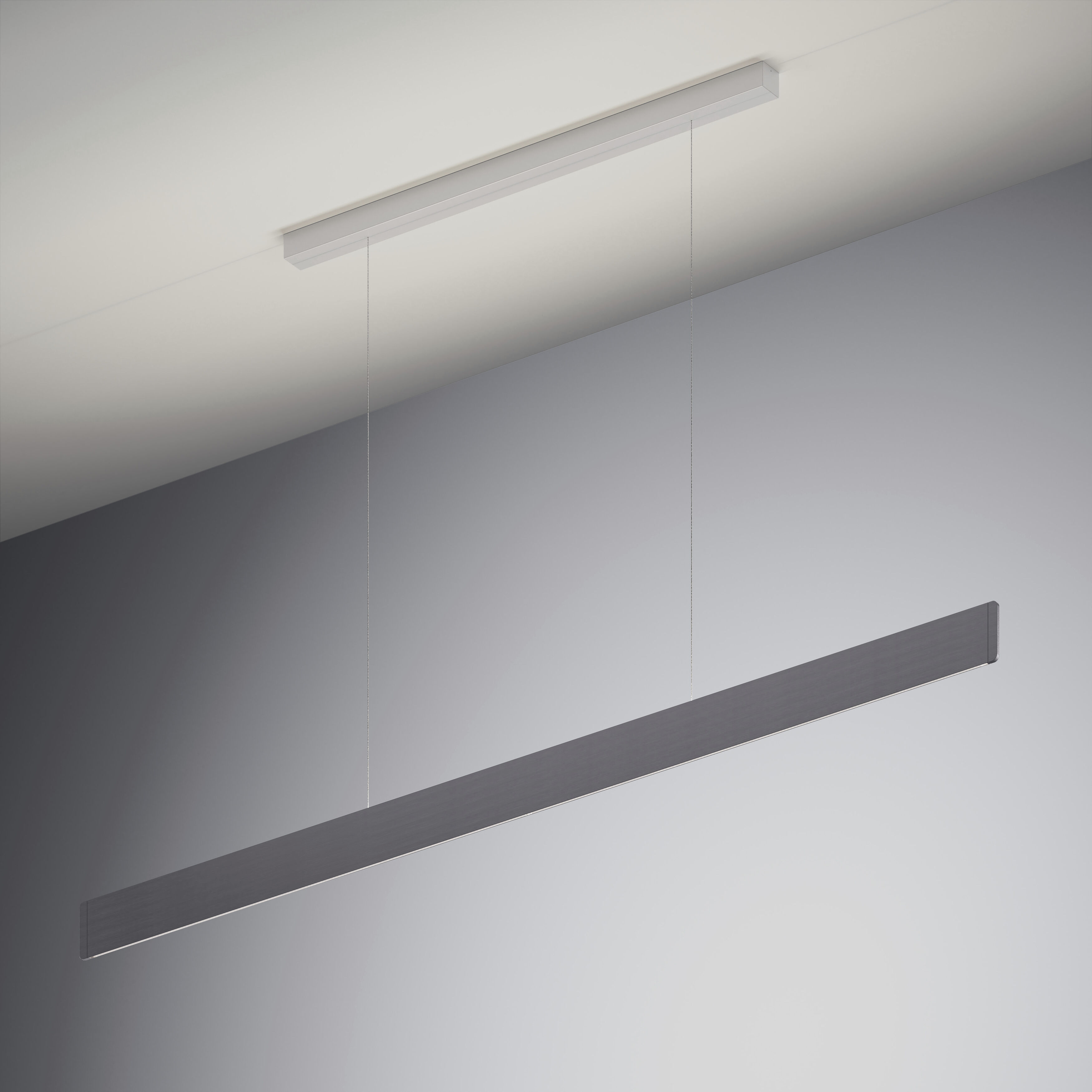 After 8 Linear Pendant Ceiling Light in Slate