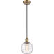 Ballston Belfast 1 Light 6 inch Brushed Brass Mini Pendant Ceiling Light