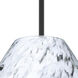 Pera 6 1 Light Black Cord Pendant Ceiling Light