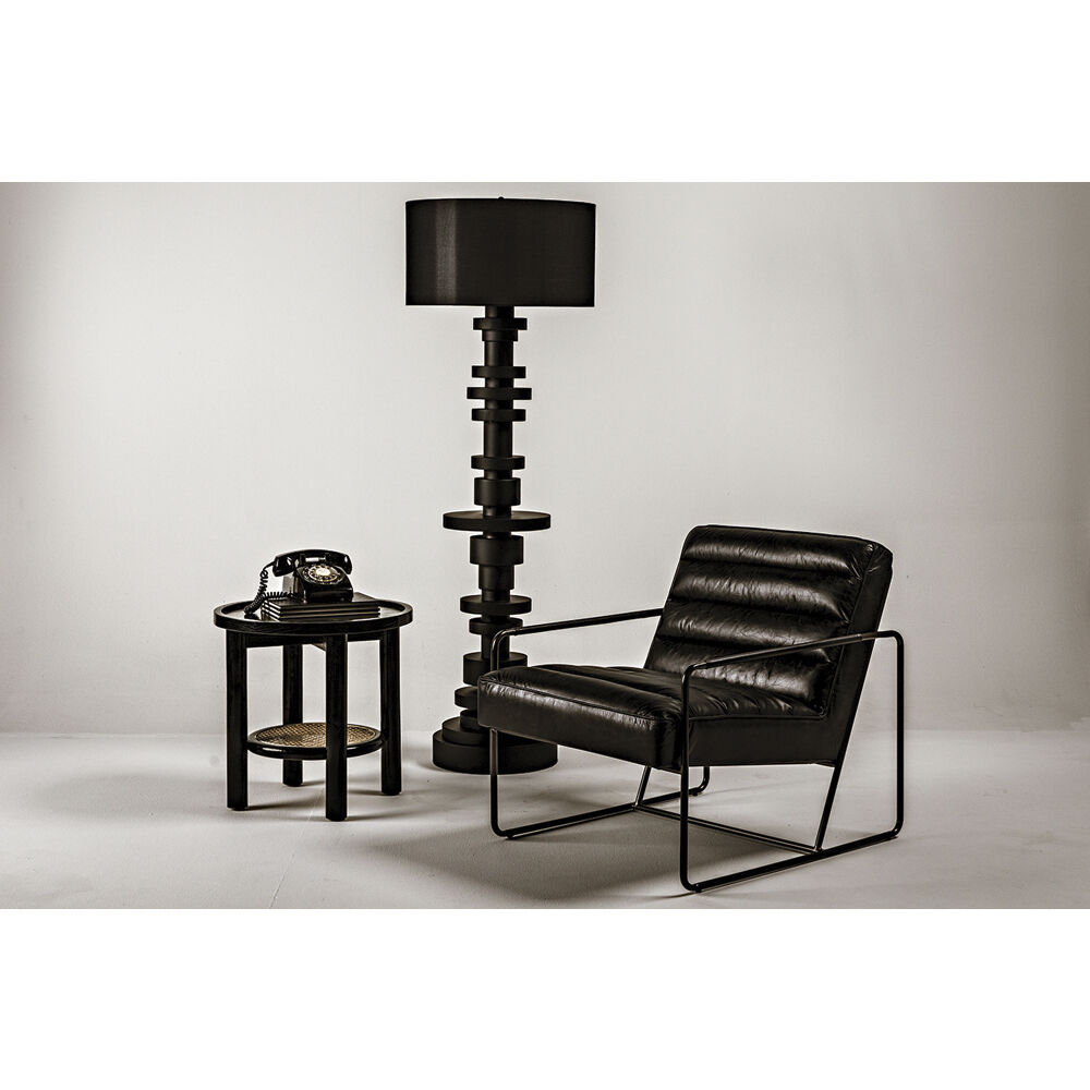 Wilton 62 inch 60.00 watt Matte Black Floor Lamp Portable Light