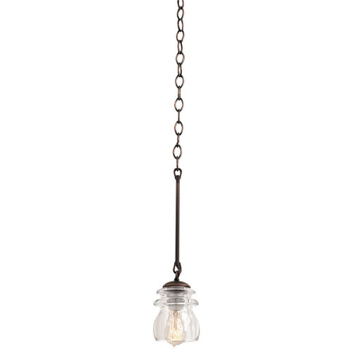 Brierfield 1 Light 5 inch Antique Copper Mini Pendant Ceiling Light