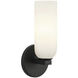 Jules 1 Light 4.75 inch Matte Black Wall Sconce Wall Light