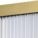 Acropolis LED 22 inch Natural Aged Brass Outdoor Wall Mount