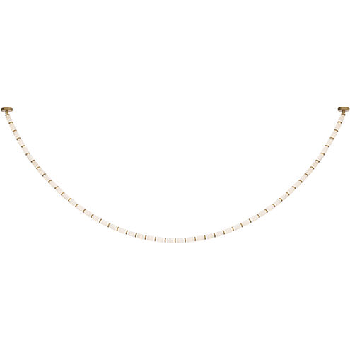 Entice 48 Light 2 inch Aged Brass Pendant Ceiling Light in 4000K