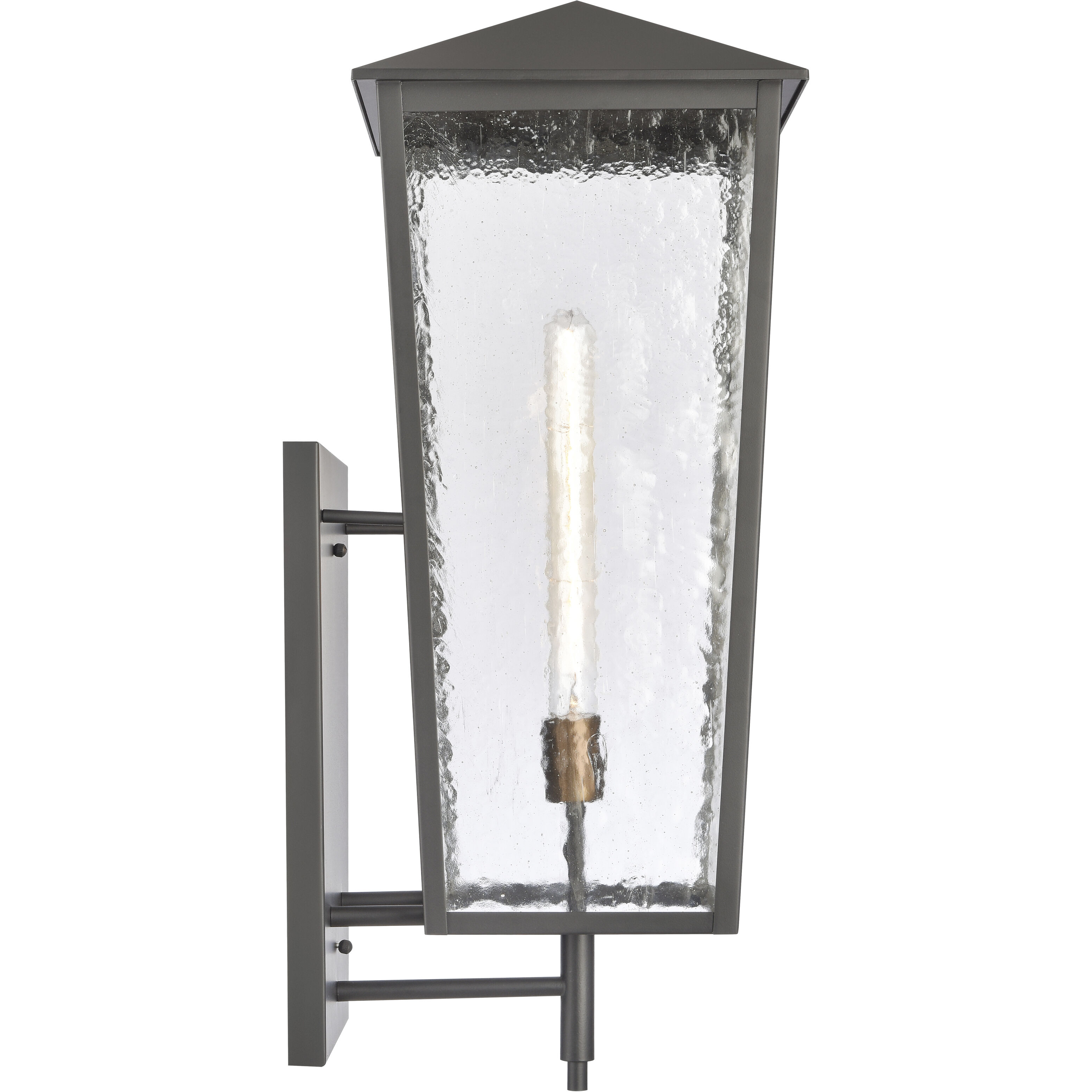 Marquis 1 Light 28 inch Matte Black Outdoor Sconce