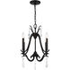 Laurel Estate 4 Light 18 inch Coal Chandelier Ceiling Light