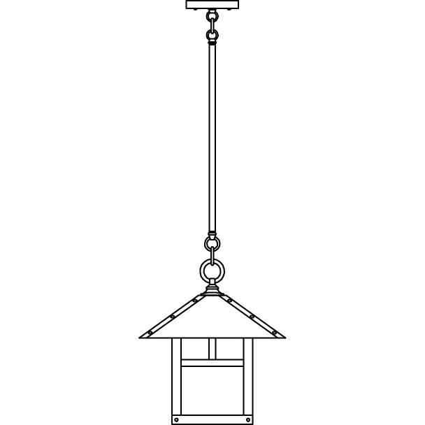 Evergreen 1 Light 12 inch Antique Brass Pendant Ceiling Light in Frosted, Empty