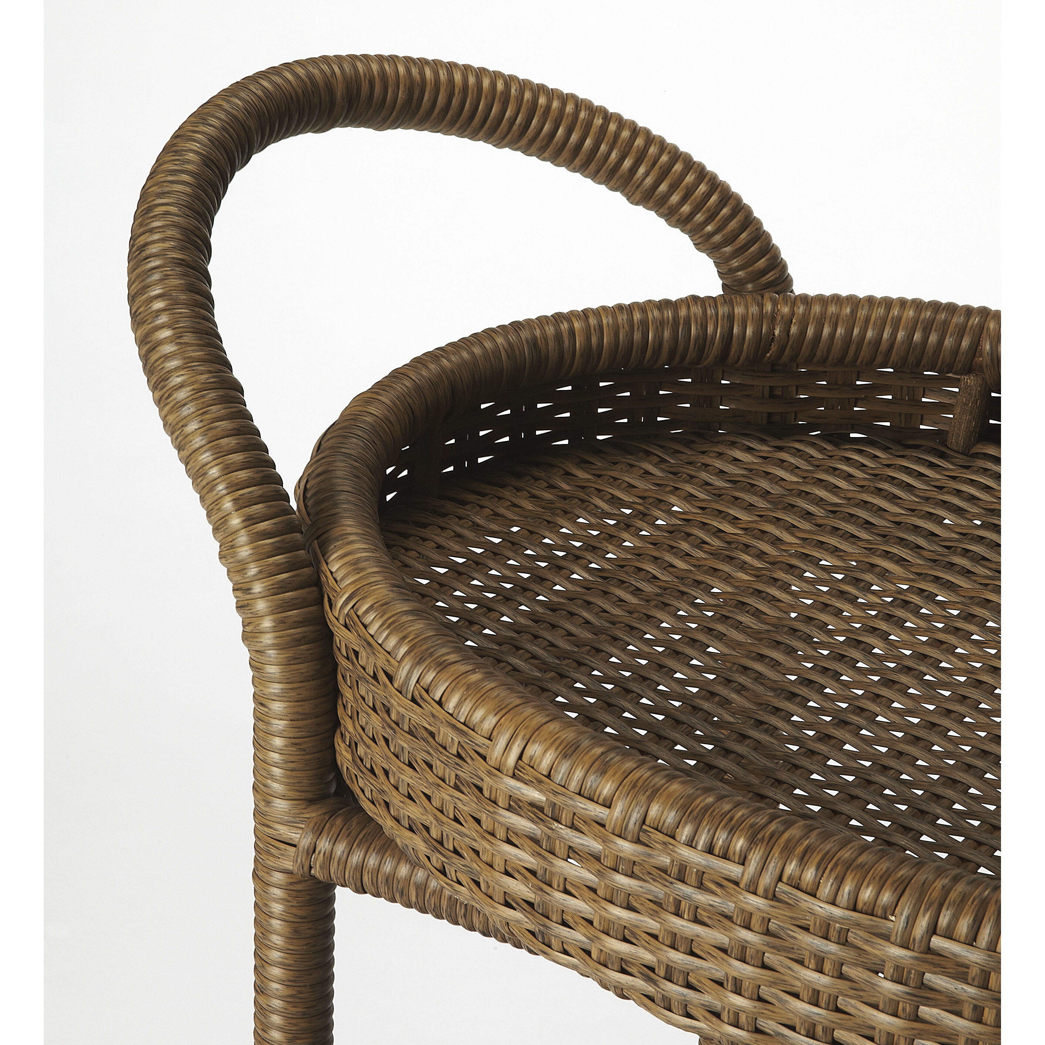 Pevita Rattan 27 X 17 inch Designer's Edge Serving Table