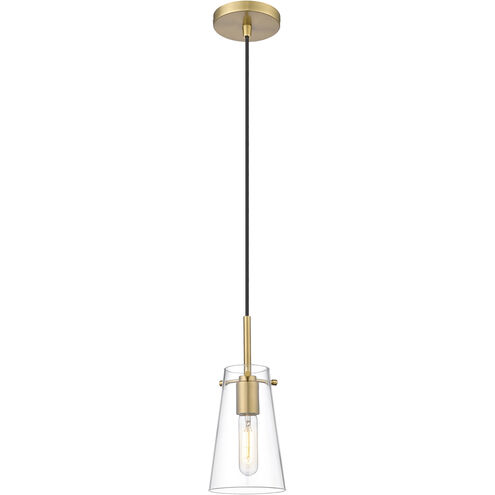 Kira 1 Light 5 inch Modern Gold Pendant Ceiling Light