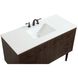 Cyrus 48 X 22 X 34 inch Walnut Vanity Sink Set