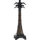 Signature 32 inch 100 watt Red and Black Table Lamp Portable Light