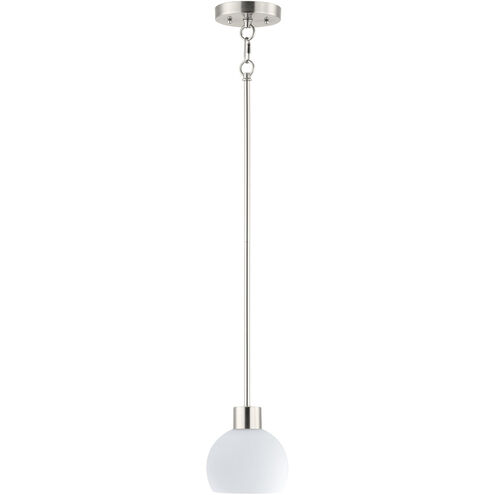 Coraline 1 Light 6 inch Satin Nickel Mini Pendant Ceiling Light