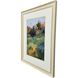Walk This Way Green and Blue and Yellow Framed Art